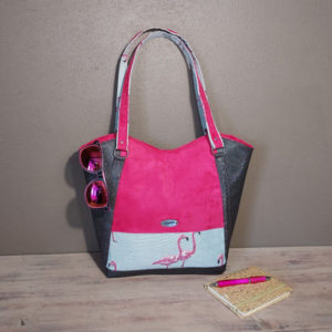 sac solangel flamant face