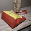 sac cadence autumn grahou fond couché couleurs chaudes rouille panthère fleuri grande contenance, multi-poches fermé par zip pièce unique
