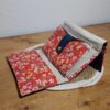 portefeuille complice birman porte chéquier bleu et rouge multifonction compagnon pratique au quotidien
