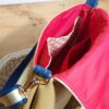 sac anesa birman poches doublure petit format fermé par rabat avec poches intérieures.