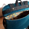 sac a dos volte gingko doublure pratique et confortable sécurisé zip contre le dos