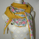 chèche moutarde doré